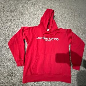 Hanes Red Kids Hoodie